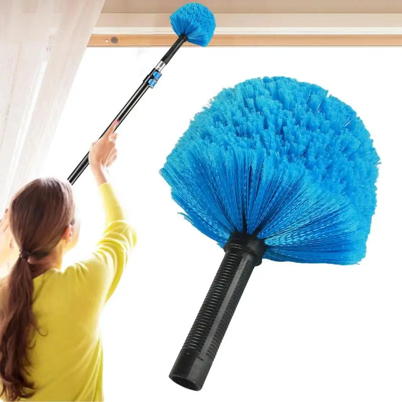 

Cobweb Duster Long Retractable Soft Poly Fibers Telescoping Duster Extendable Hand Dust Cleaner Anti Dusting Brush Cleaning Tool