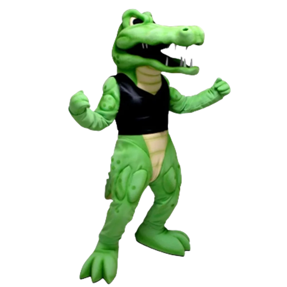 gator mascot stationery costumes adult cartoon character advertising ...