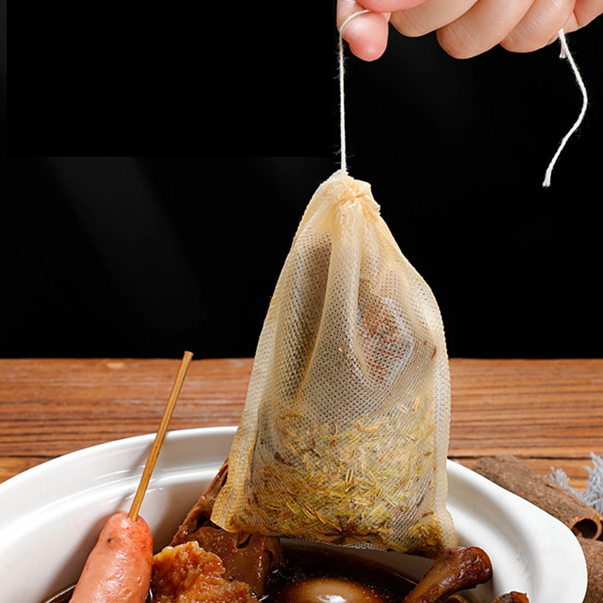 Tea Bags 100Pcs Disposable Tea Bags Filter Bags for Loose Spice Disposable Tea Filter Bags Disposable Tea Bags