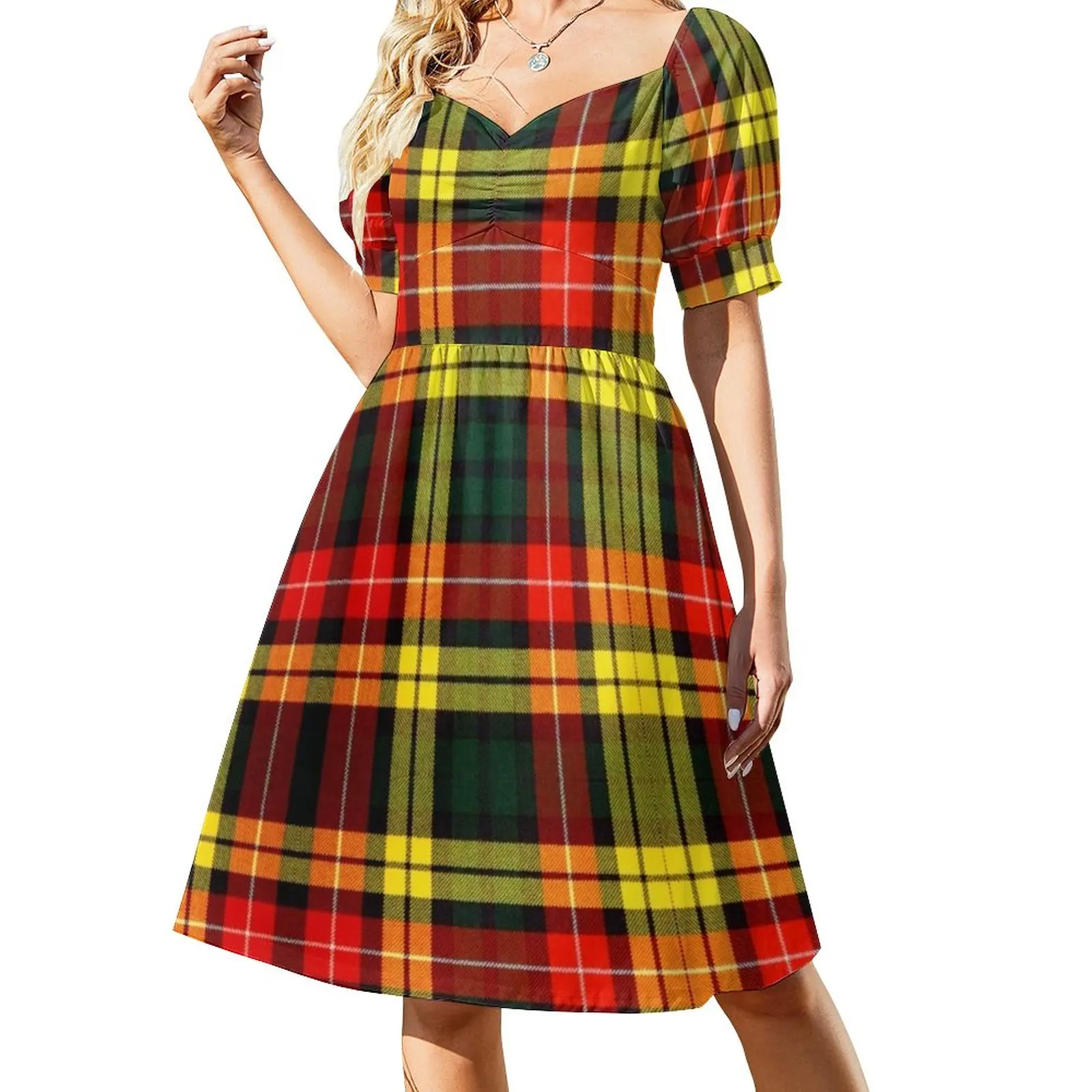 

Buchanan Tartan Dress Evening dresses women's summer jumpsuit woman dress