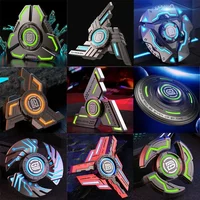ADJUDICATION Fidget Spinner Metal Alloy Luminous Long Lasting Fingertip Gyro EDC Spinning Top Stress Relief Toys for Adults Kids 1