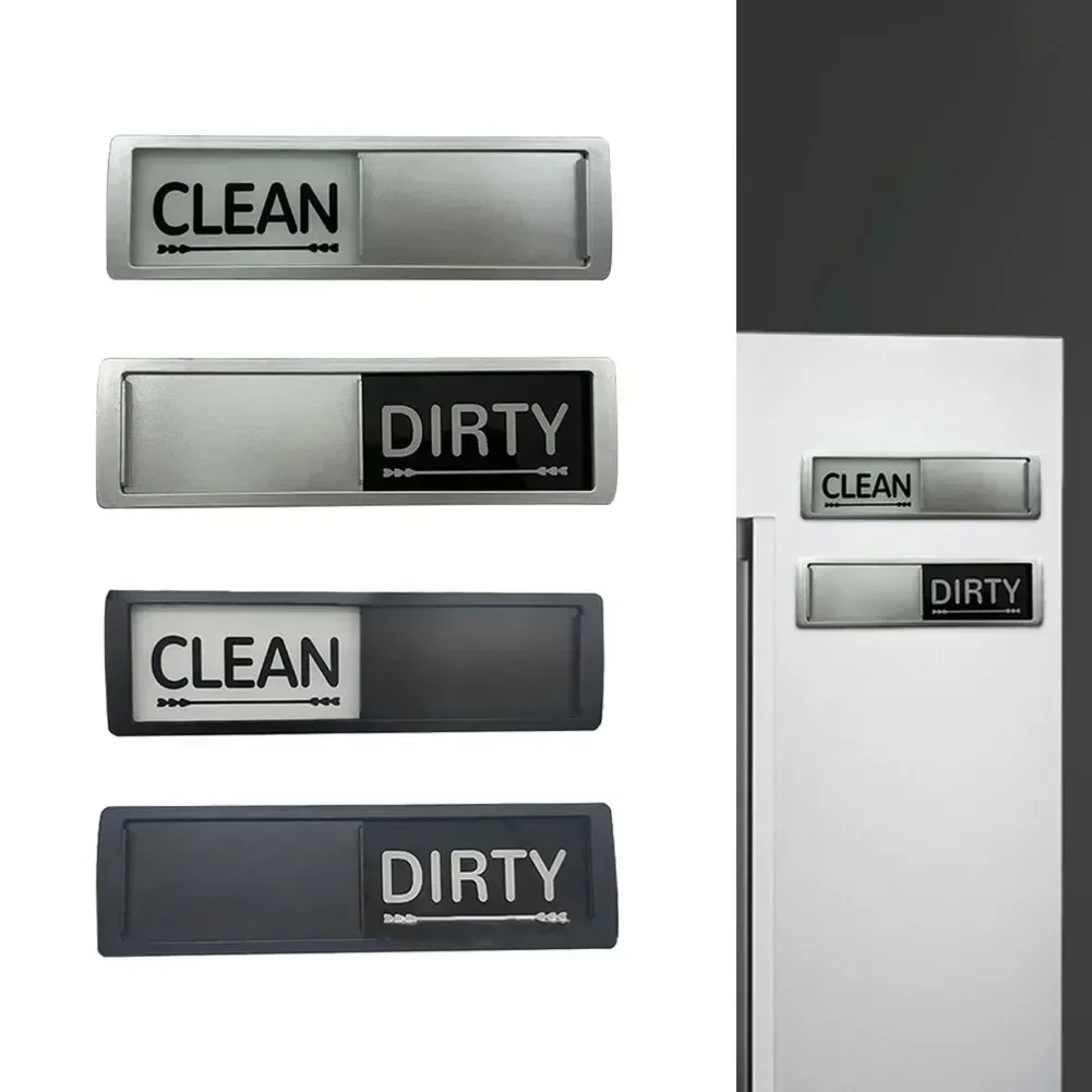 Magnete Per Frigorifero Magnete Per Lavastoviglie Clean/Dirty - Indicatore Scorrevole Per Frigorifero, Cucina Organizzata Organizzatore Cucina