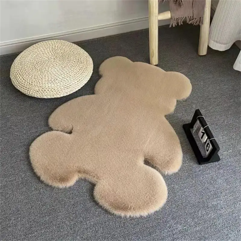  AJ WALLPAPER 3D Brown Bear 14907 Game Non Slip Rug Room Mat  Round Quality Elegant Carpet US Lv (H160cmxW240cm【63x94.5】) : Home &  Kitchen