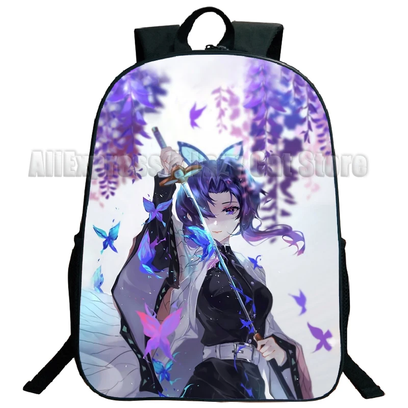 Demon Slayer Kimetsu No Yaiba Backpack for Girls Boys Kamado Nezuko Travel Rucksack Anime Teens School Knapsack 2