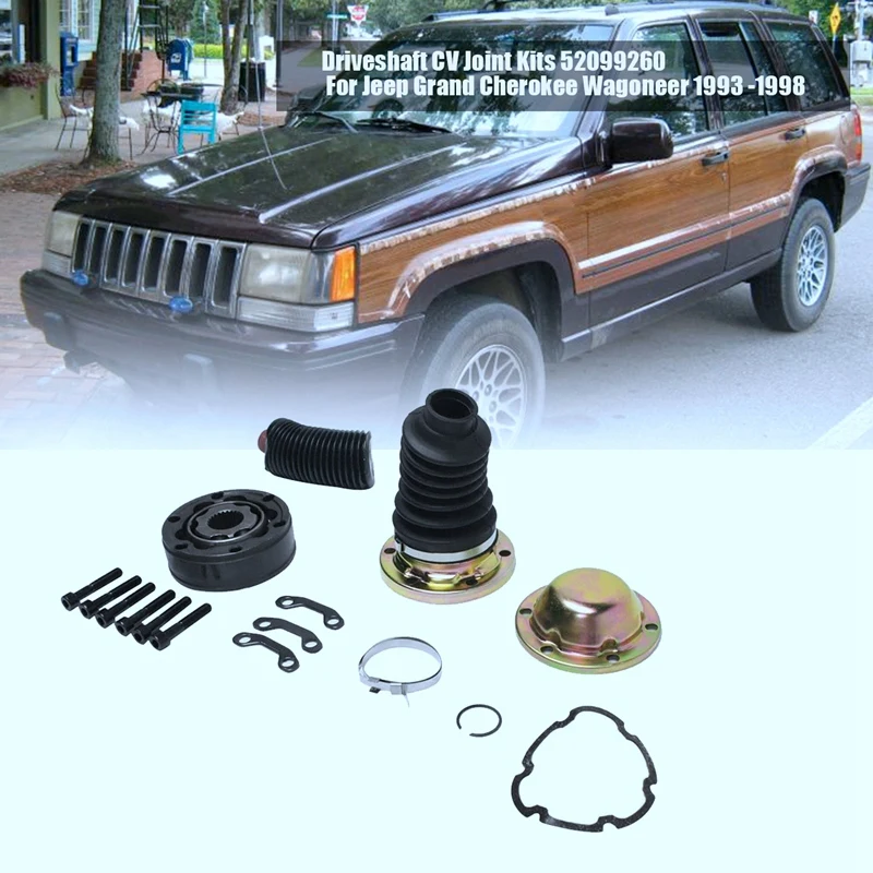 Front Propshaft CV Joint Kits For Jeep Grand Cherokee ZJ 19931998 25 Splines Axle Driveshaft