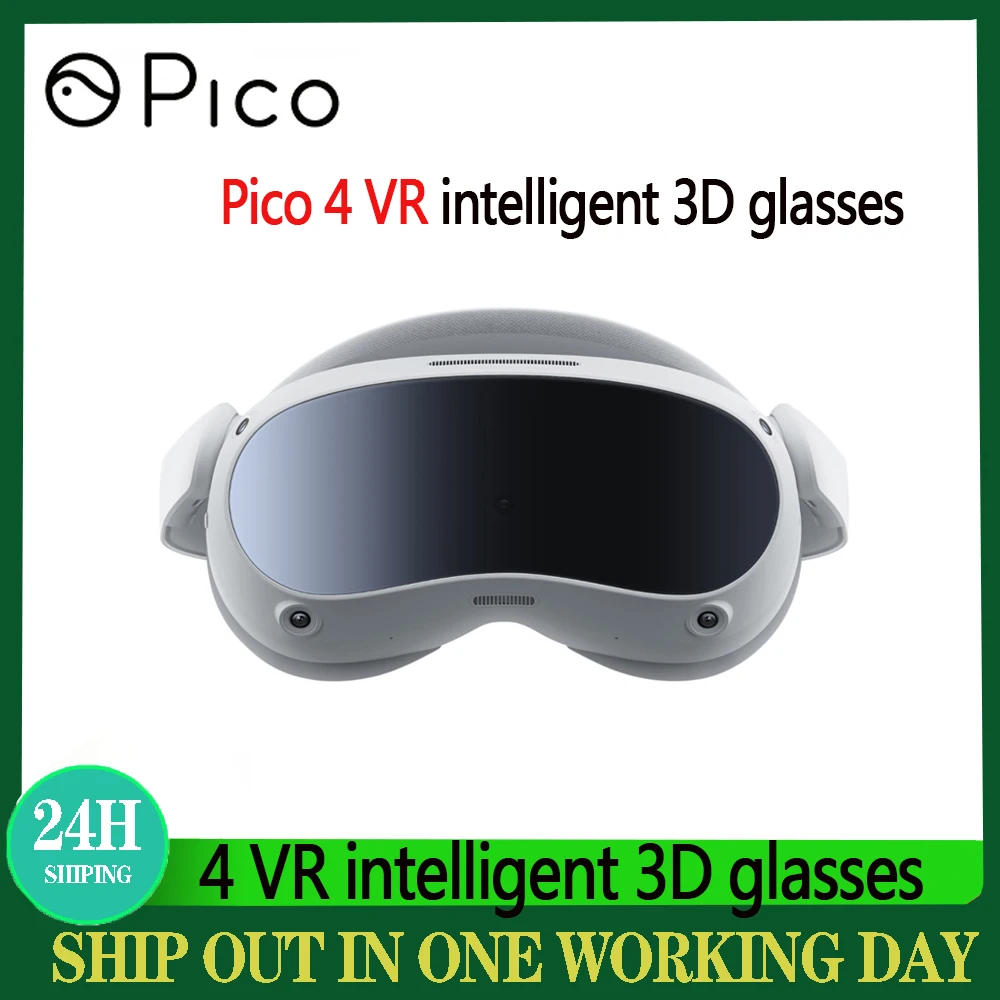 100% Original Pico 4 VR Headset All-In-One Virtual Reality Headset Pico4 3D  VR Glasses 4K+ Display For Metaverse & Stream Gaming - AliExpress