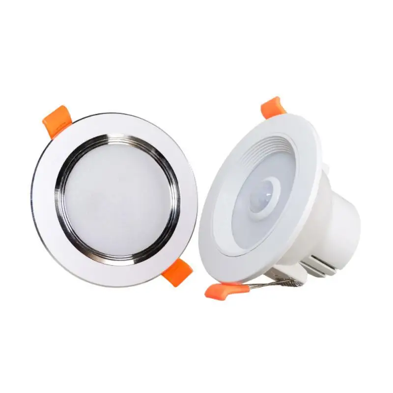 

1PCS PIR Motion Sensor LED Downlight Control LED Recessed Ceiling Light 3W 5W 7W 9W 12W 18W 20W Induction Round Spotlight