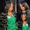 Body Wave Lace Front Human Hair Wig 30 40 Inches 200 Density Brazilian Remy 13x6 Transparent Hd Lace Frontal Wigs For Women 4