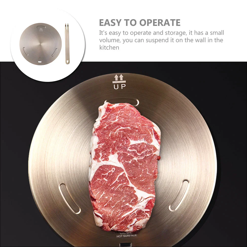 Induction Cooker Heat Conduction Plate Kitchen Diffuser Heating Adapter Cooking Electric Stove Collector Adapter Heat Diffuser