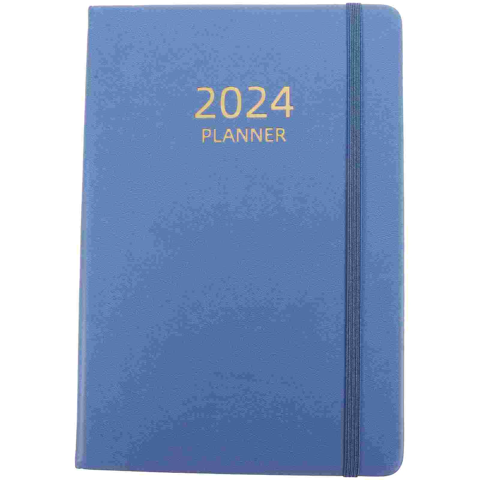 2024 Planner To Do List Notepad Hourly Schedule Weekly Monthly Calendar Weekly Appointment Book Daily Planner Notebook A5 Time weekly monthly planner 2024 weekly monthly appointment book for time management a5 size daily life planner and gratitude journal