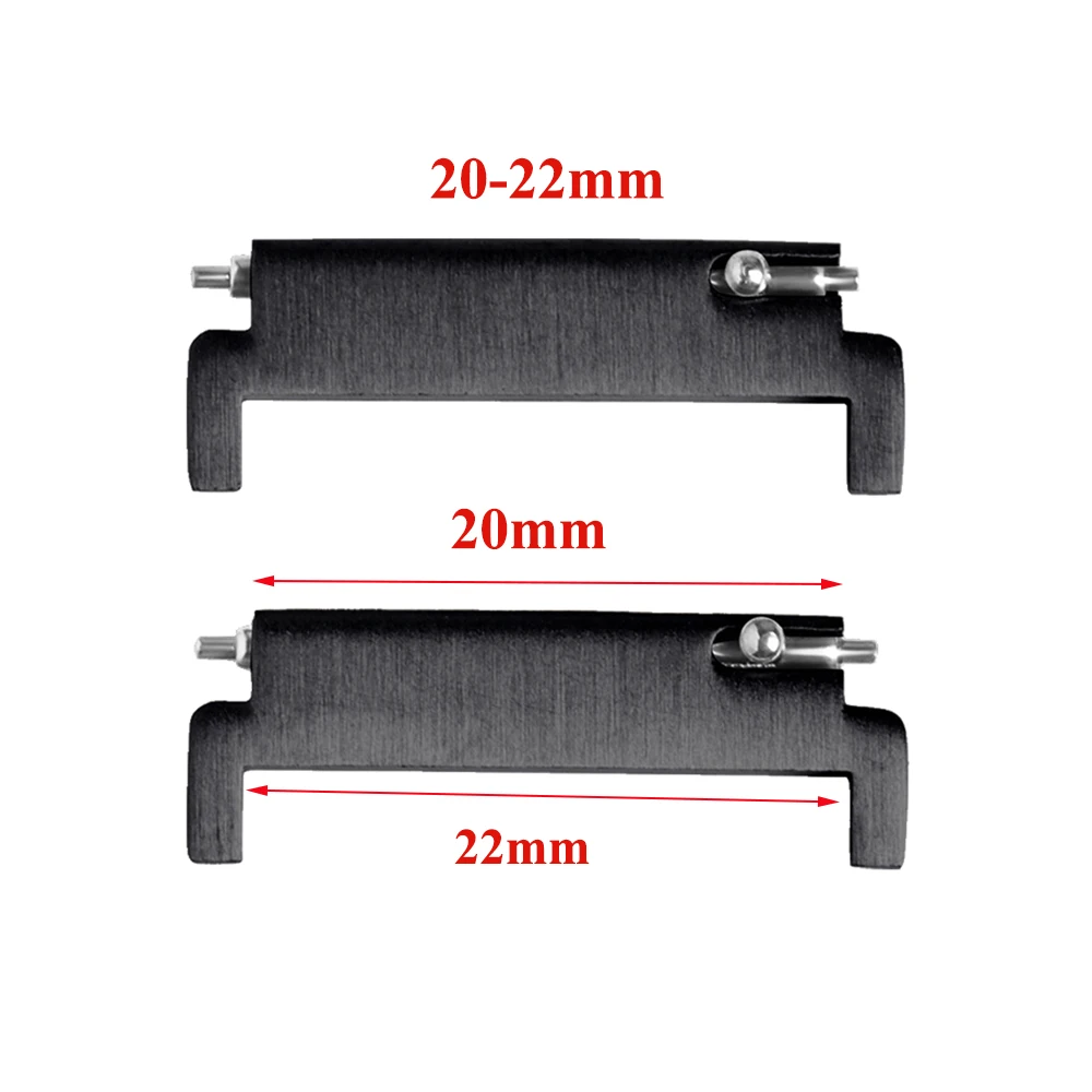 Versatile Quick Release Watch Strap Adapter Pair - Multi-Size Connectors