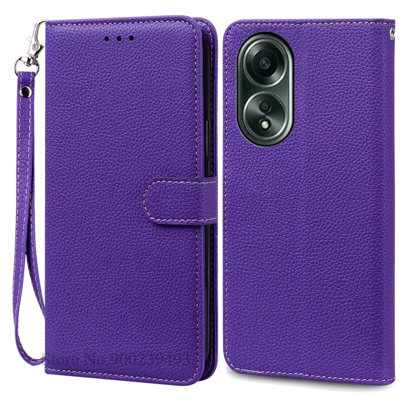 Leather Flip Wallet Case - Luxurious Silicone Book Cover
