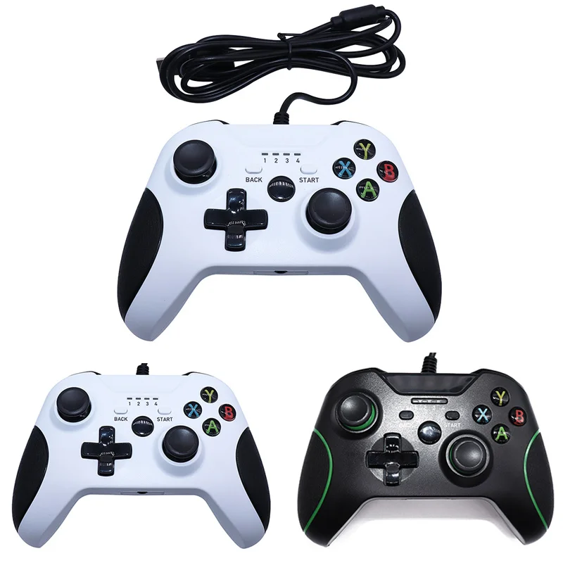Mando con cable USB para XBOX ONE, consola de videojuegos, Joypad para