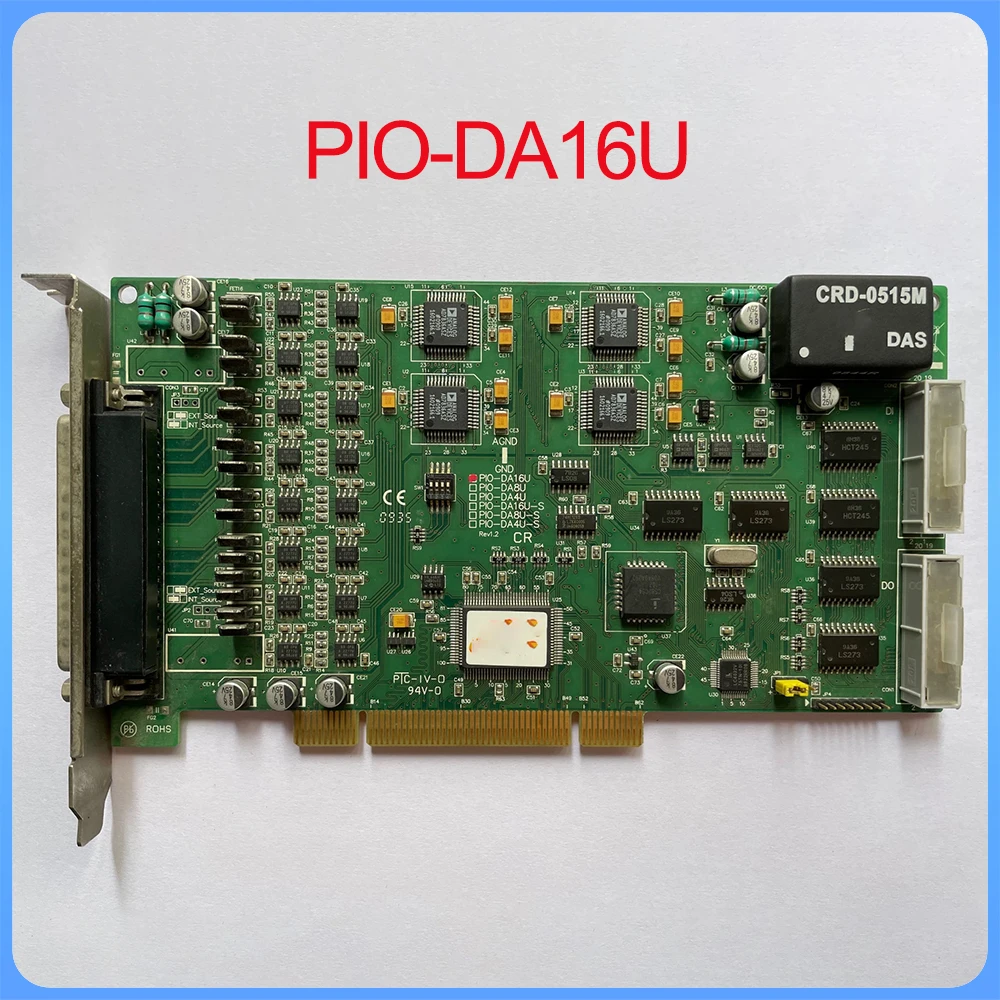PIO-DA16U data acquisition board 16-channel 14-channel isolated analog output card 3 PIO-DA16U data acquisition board 16-channel 14-channel isolated analog output card