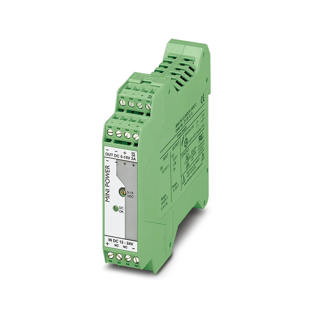 2320018 MINI-PS-12-24DC/5-15DC/2 DC/DC Converter For Phoenix Power Supply 6 2320018 MINI-PS-12-24DC/5-15DC/2 DC/DC Converter For Phoenix Power Supply - Image 4