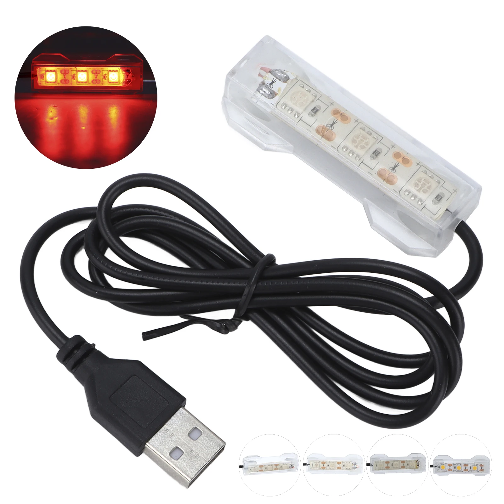 Aquarium USB Light Fish Tank LED Light Plants Landscape