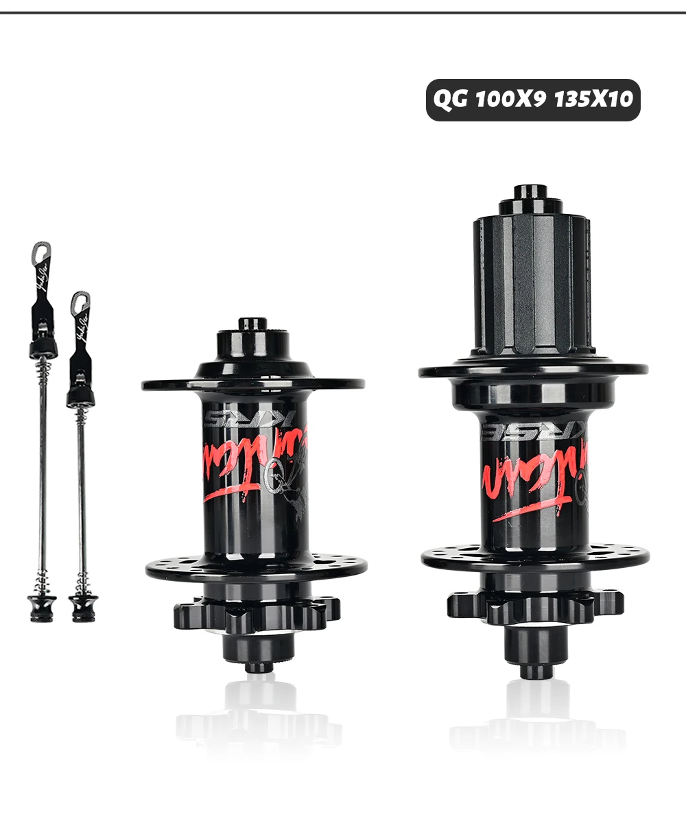 Bicycle hub front 2 rear 4 bearings mountain hub 6 pawl 72T noise hub