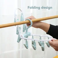 12 Sock Clip Multifunctional Sock Drying Clip Cloth Hanger Household Sock Drying Clip 2