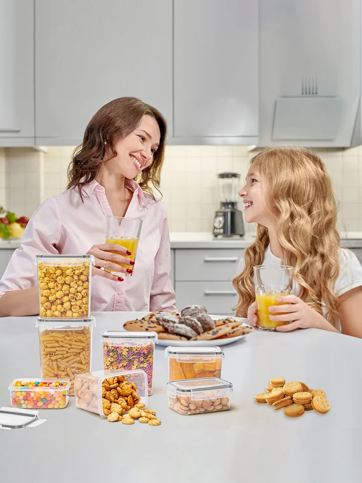 30 Pieces Airtight Food Storage Containers Set
