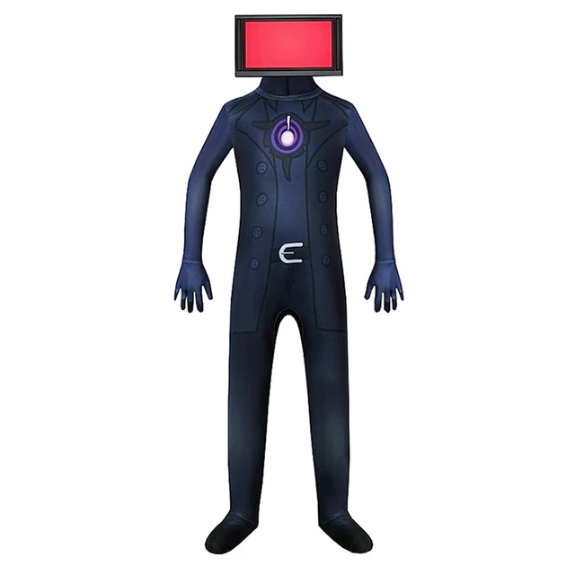 Skibidi Toilet Cosplay Costume Tv Man Camera Man Costume Game