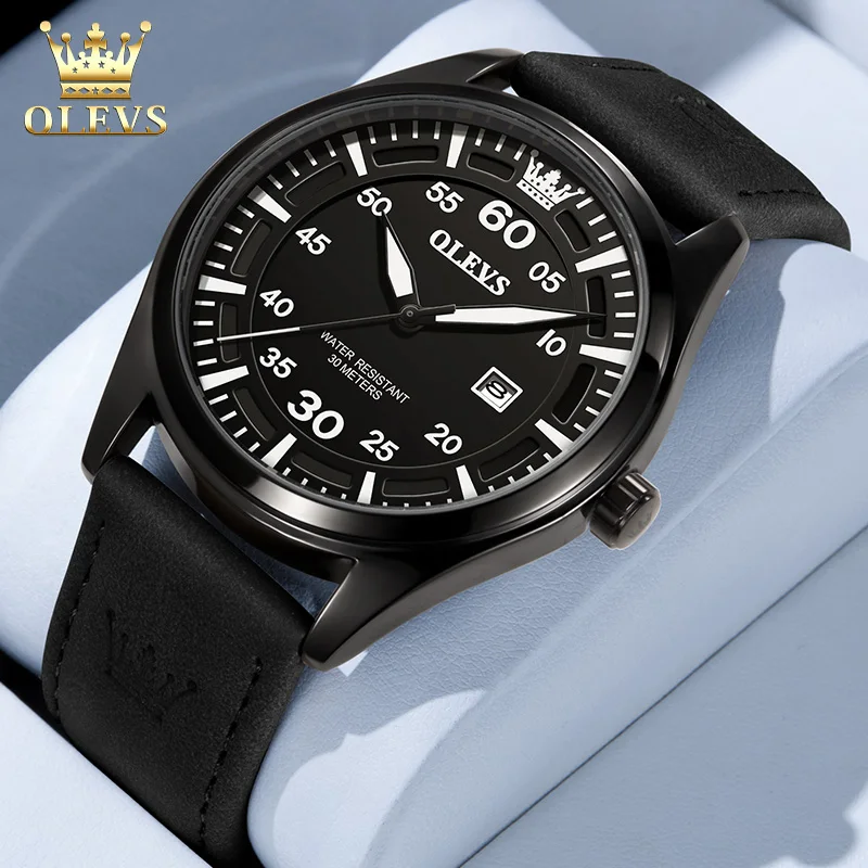 OLEVS 9962 ساعات رجالية العلامة التجارية الأعلى ال...