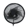 Portable Nano Mesh Fabric Fishing Net Head Anti-hook Deepening Fishing Folding Mesh Black Fishing Landing Net 2