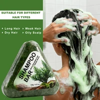 Usman Herbe Shampoo Bar pour la croissance des cheveux, anti-chute, contrôle de l'huile, barre de savon biologique naturel 4