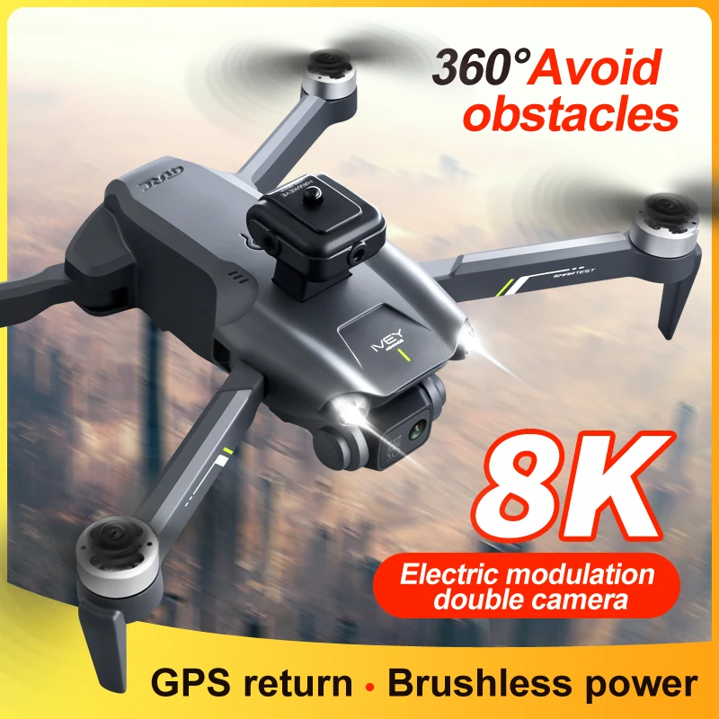 

V28s GPS Drone Mini V28S Pro 4K Brushless 8K HD Camera ESC 5G Professional Drones for Adults FPV Racing RC Quadcopter Dron 2000M