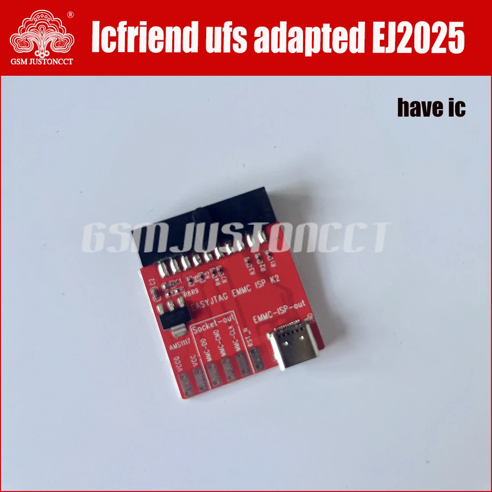 Icfriend ufs에는 ic 어댑터와 easy jtag plus box 호스트용 Emmc isp k2가 있습니다.