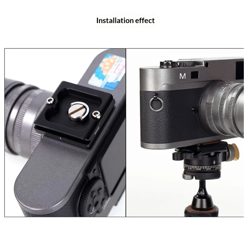G8DF XPU-40 40mm 카메라 장착 삼각대용 퀵 릴리스 플레이트 내구성 알루미늄 고온에 강함