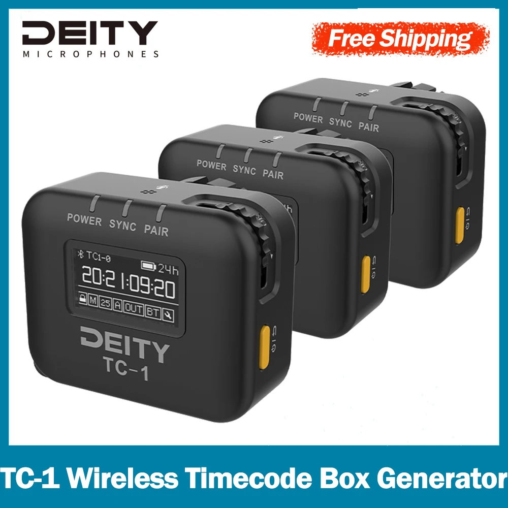 Aputure Deity TC1 Wireless Timecode Box Generator for Video Recording