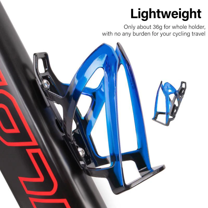 Bicycle Bottle Cages MTB Road Bicycle Water Bottle Holder Colorful Lightweight Cycling Bottle Bracket Bicycle Accessory images - 6