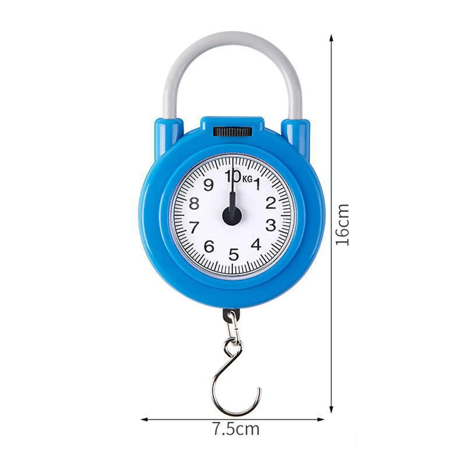 Suitcase weight scale 10kg capacity pocket scale household