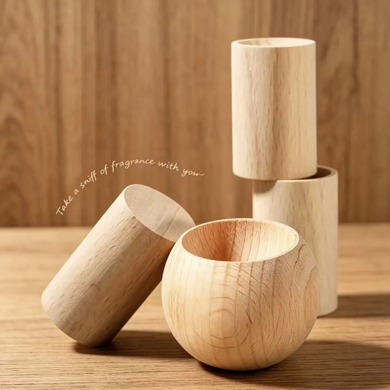 Natural Wood Aromatherapy Essential Oil Diffuser and Air Freshener