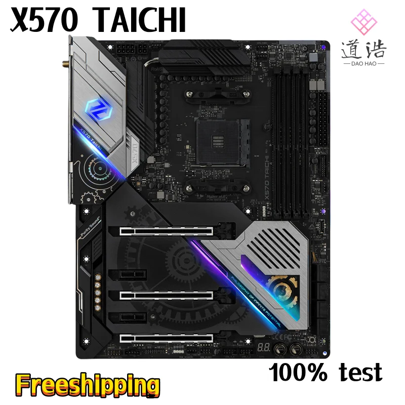 For Asrock X570 TAICHI Motherboard 128GB HDMI PCI-E4.0 M.2 Socket AM4 DDR4 ATX X570 Mainboard 1 S5857d953341743c1a25c555f3f0e5aa1S