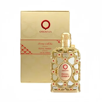 Orientica Royal Amber Rouge Oud Saffron Men Women Eau De spray Unisex Neutral Glass Bottle Rose Cologne long lasting smell 1