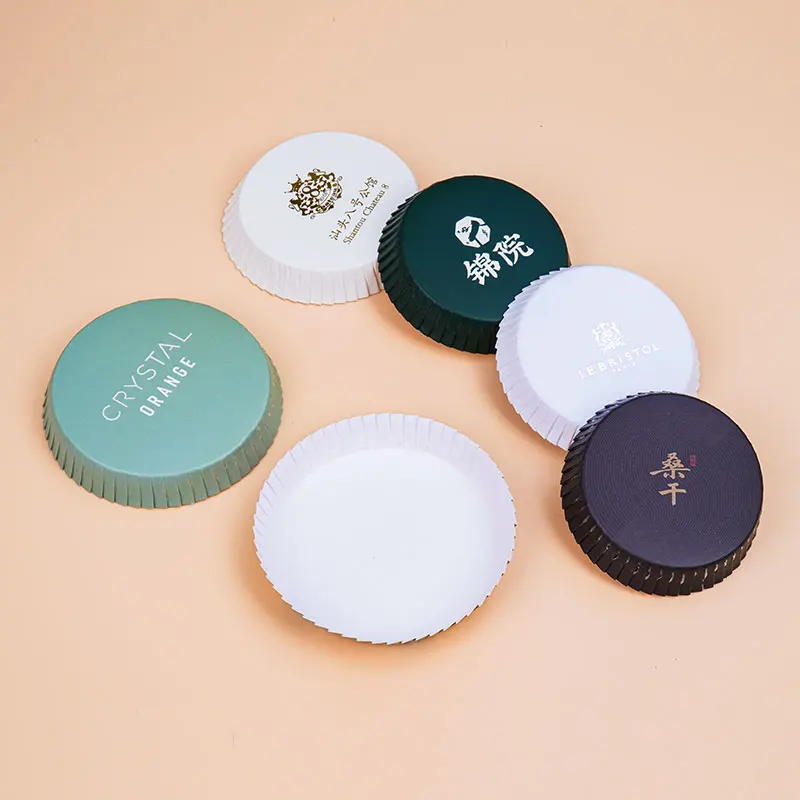 100PCs Disposable Paper Cup Lids Drinking Paper Cup Covers Coffee Tea Lids Restaurant Hotel Supplies