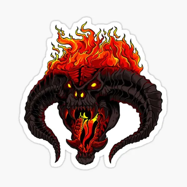 

Balrog 5PCS Stickers for Room Funny Window Stickers Car Kid Luggage Wall Living Room Art Cartoon Decorations Water Bottles