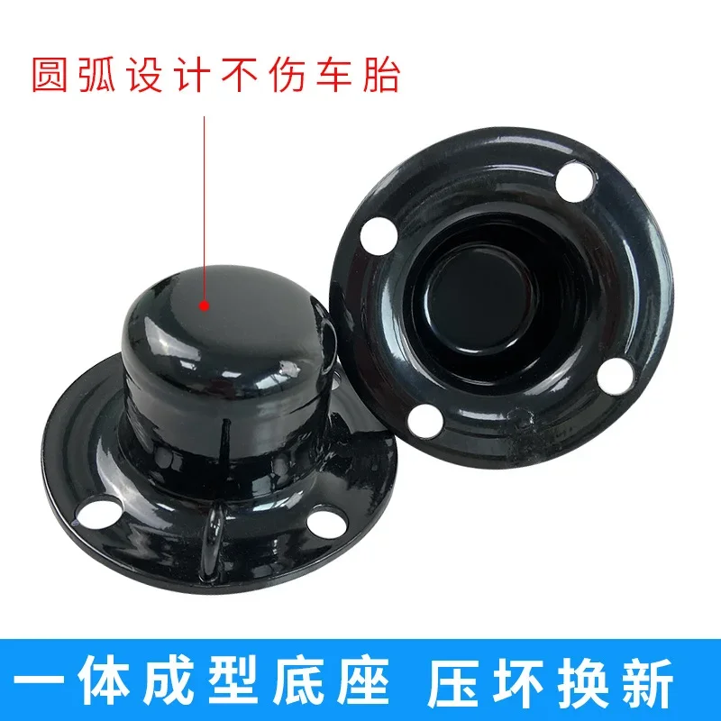 Steel Pipe Warning Column Movable Road Pile Parking Pile Isolation Iron Column Road Warning Roadblock