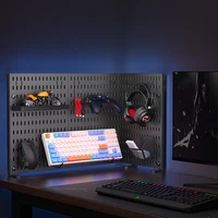 Desktop Standing Pegboard For Home And Office Use. Freely Combinable Accessories For Organizing Stationery. 5