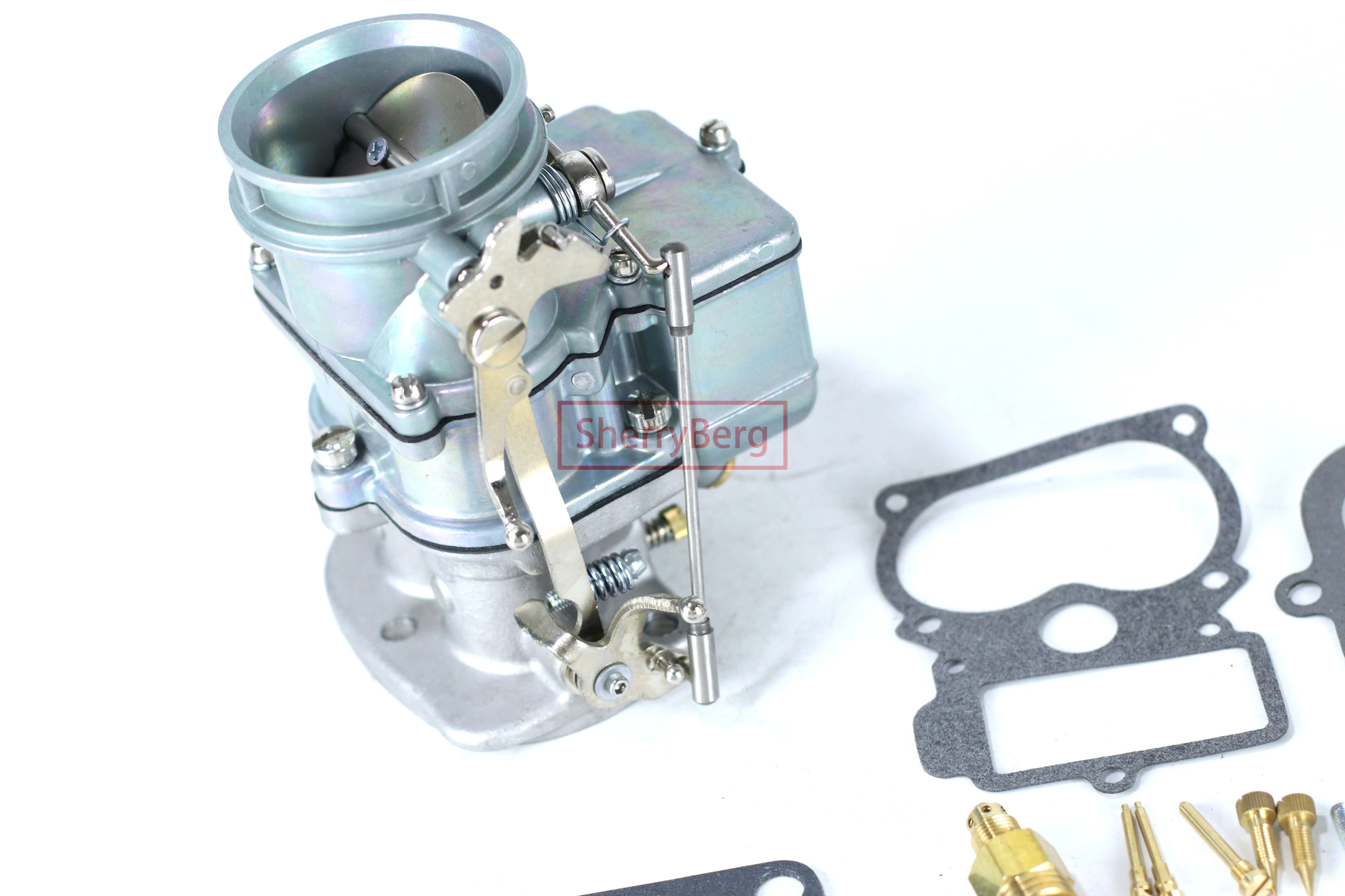 SherryBerg Karburettor 2 배럴 기화기는 Stromberg 97 및 94 3 볼트 포드 플랫헤드 V8 엔진에 적합합니다. 1938-1957년식 1997년 기화기
