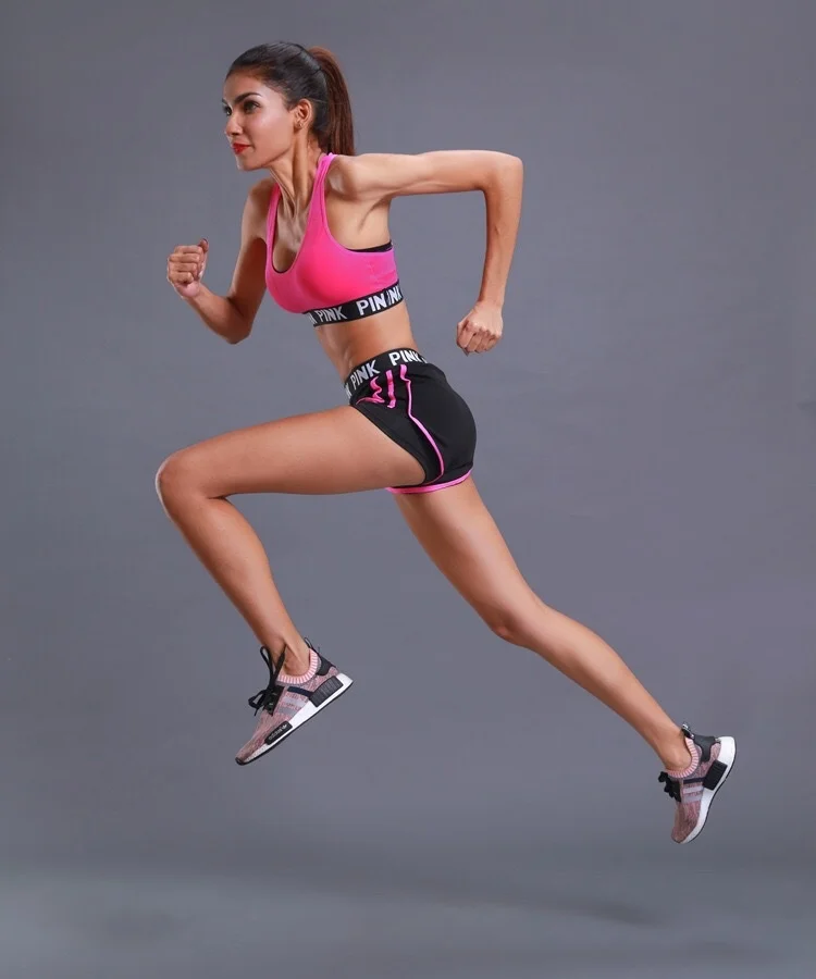 New Seamless Yoga Set Women lette Sportswear Two Piece Set Gym Shorts Suit Yoga Short For Women Workout Clothes Yoga Fitness Top