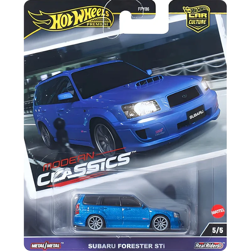 Hot Wheels Premium Car Culture Premium Modern Classics Nissan Skyline Pandem Subaru Forester STI Benz 190E 1/64 Model Toy FPY86 6