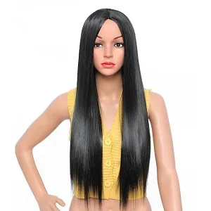 black wig