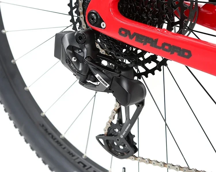 TWITTER OVERLORD 27,5/29iner WheelTop EDS-13S cambio electrónico freno de disco de aceite suspensión completa bicicleta de montaña de fibra de carbono MTB