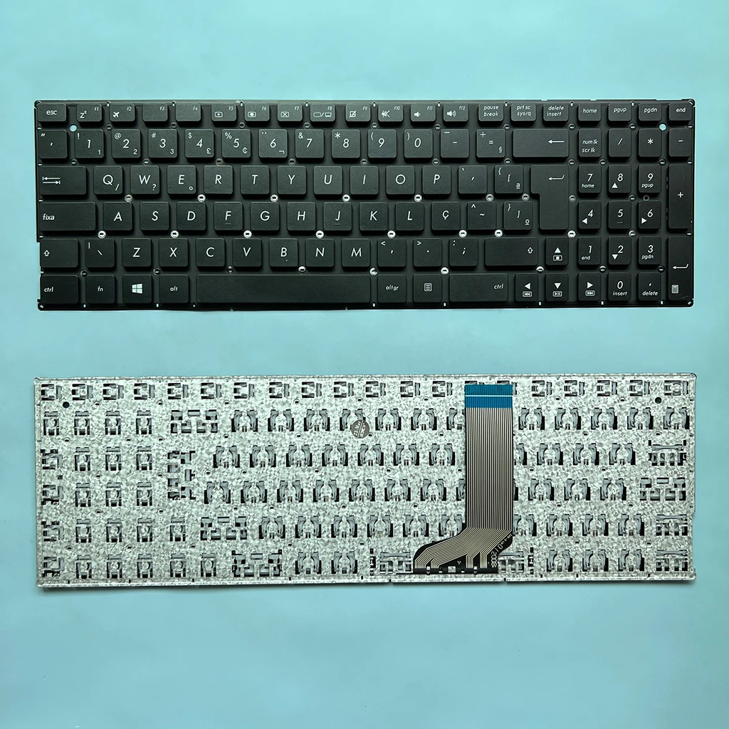

Бразильская испанская клавиатура X556 для ASUS X556U X556UA K556 K556UJ K556UV Z550S Z550SA Z550MA A556 F556U X756UJ X756UQ X756UV