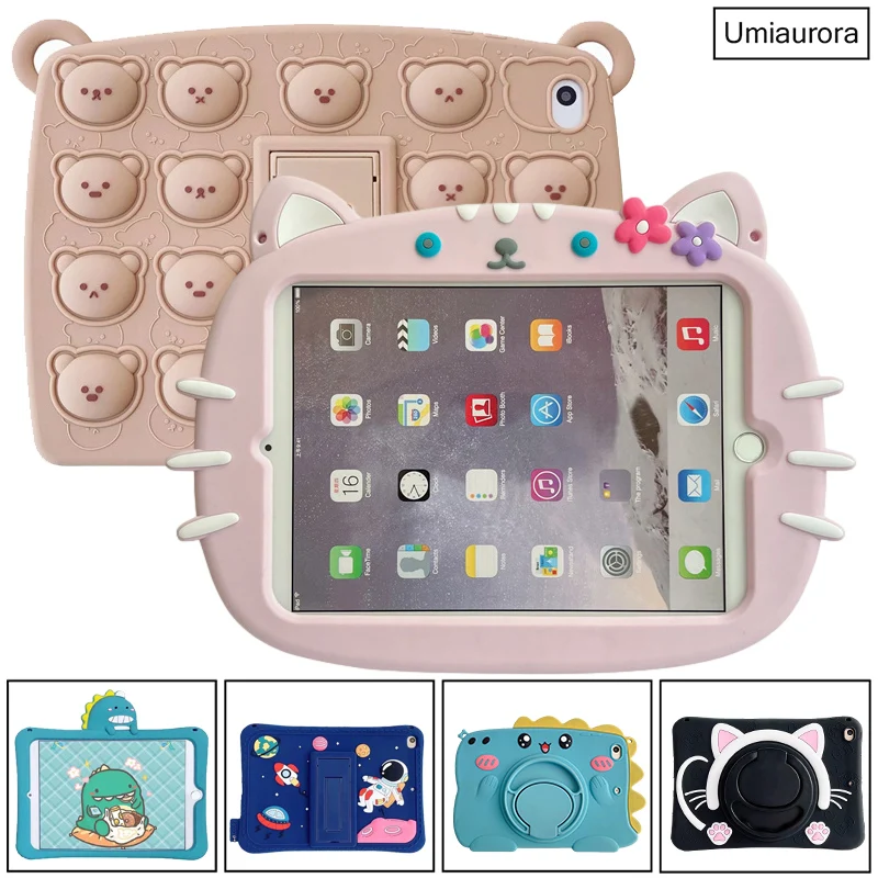 Capa para Tablet de Silicone Infantil Capa para Lenovo Tab m8 M10 Plus 3ª Geração Xiaoxin Pad 106 Tb128fu P11 Plus Tb-j606f J616f J716f