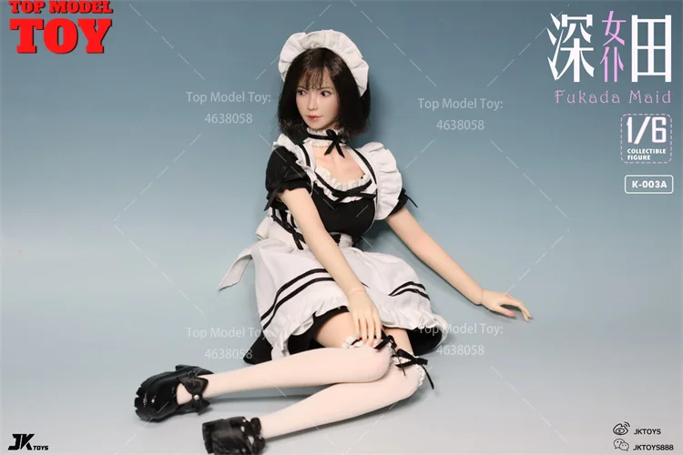 JKTOYS K-T003 1/6 スケールメイド福田可動目頭移植モデルフィット 12