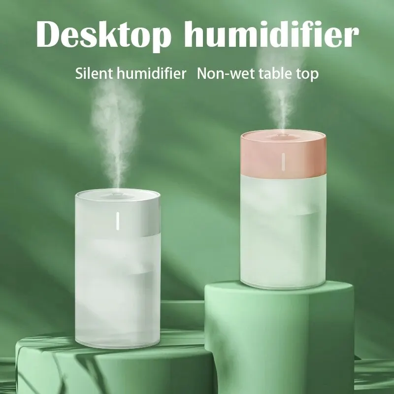 260ML Mini Ultrasonic Air Humidifier LED Lamp USB Essential Oil Diffuser Car Purifier Aroma Anion Mist Maker air humidifier