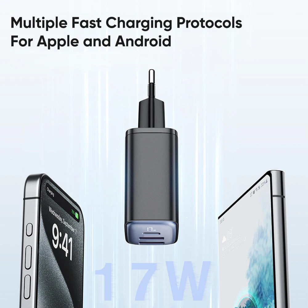 17W USB C Quick Charge PD QC 3.0 Type C Fast Charging For iPhone Samsung Xiaomi redmi Wall Mobile Phone Charger